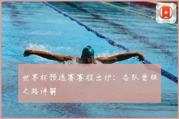世界杯预选赛赛程出炉:各队晋级之路详解